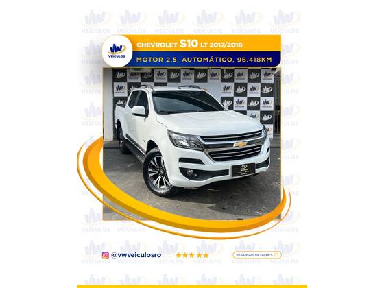 CHEVROLET S10 2.5 LT 4X2 CD 16V FLEX 4P AUTOMÁTICO